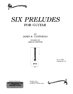 Six Preludes
    for Guitar